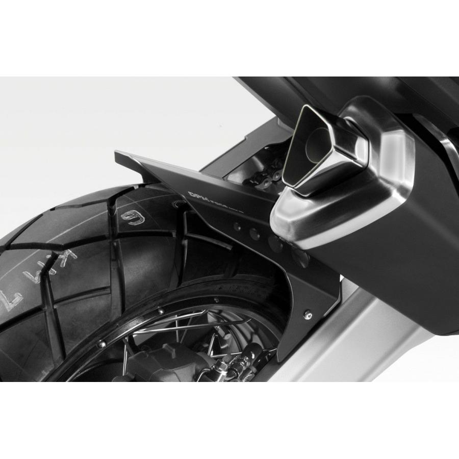 X-ADV リアフェンダー ブラック DPM : モトパーツ バイクカスタム