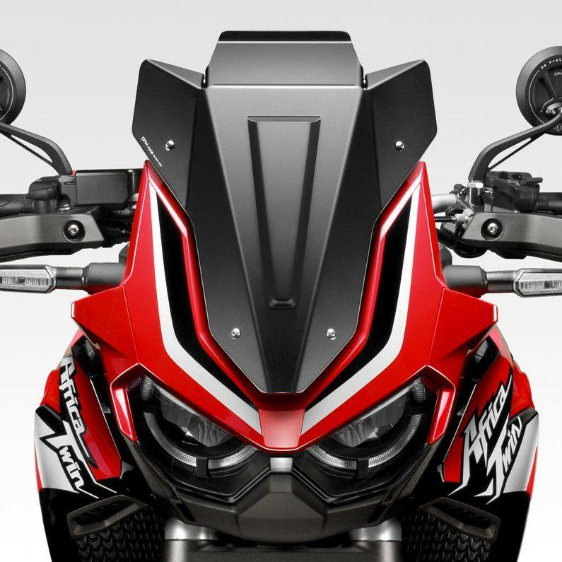 CRF1100Lアフリカツイン ウインドスクリーン アルミ製 ブラック DPM