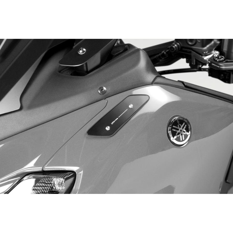TMAX560 22- ミラーホールカバー ブラック アルミ DPM : モトパーツ