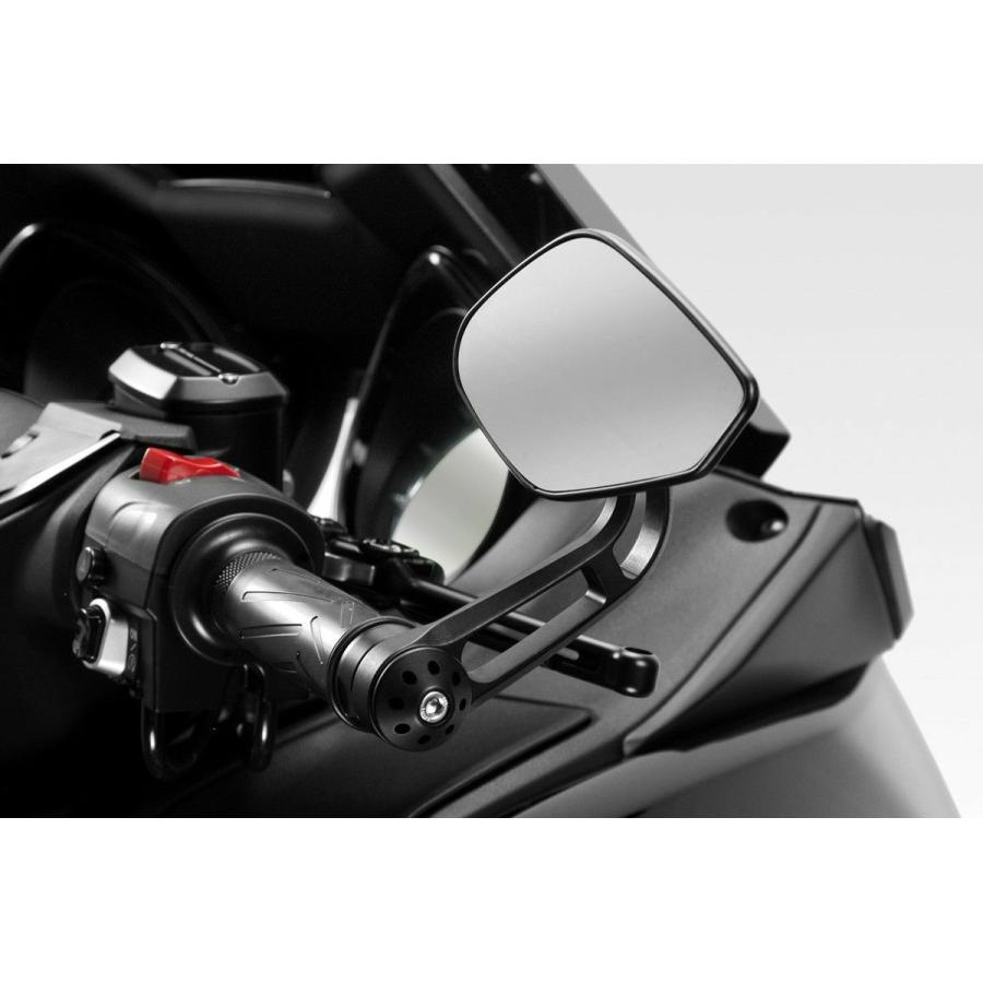 TMAX560 22- バーエンドミラー ブラック Eマーク付き DPM : モトパーツ
