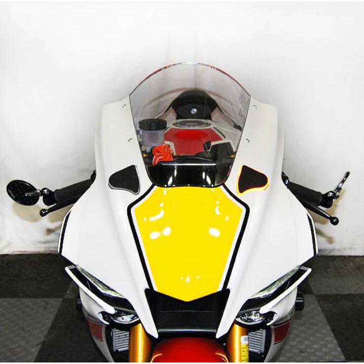 YZF-R1 20-ミラーブロックオフLEDウインカーNewRageCycles ヤマハ YZF-R1 2020- ミラーブロックオフ LED ウインカー