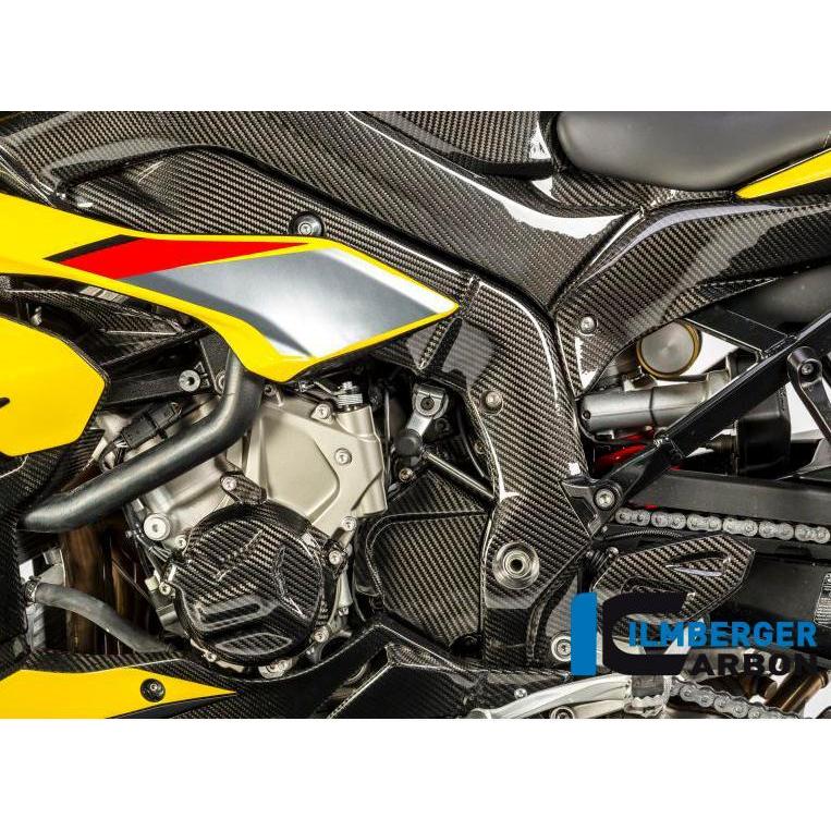 S1000XR 15-19 カーボン フレームカバー 左側 BMW イルムバーガー