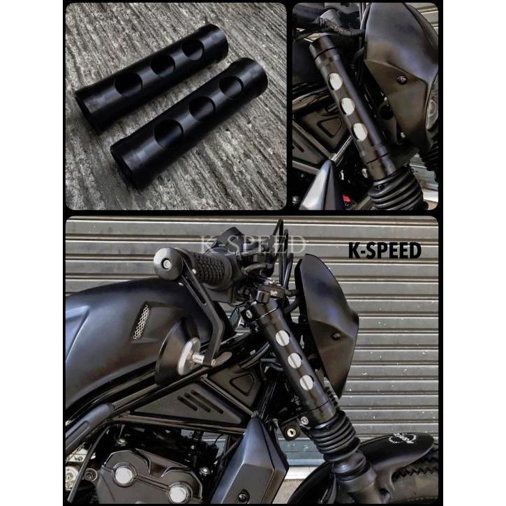 レブル250/300/500 フロントフォークカバー K-SPEED : モトパーツ