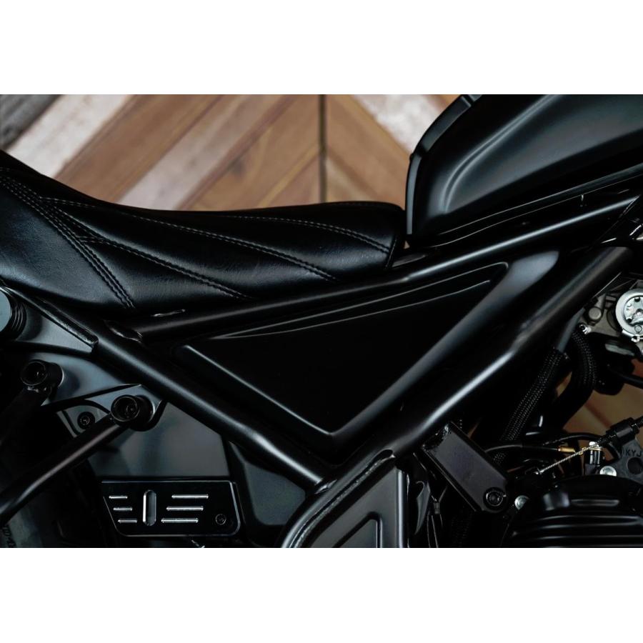 レブル250/300/500 エンジンカバーディアブロカスタム2 K-SPEED