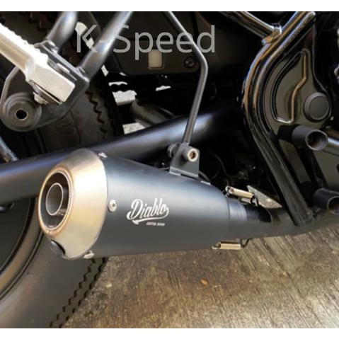 レブル500 -2020 スリップオンマフラー ディアブロカスタム K-SPEED