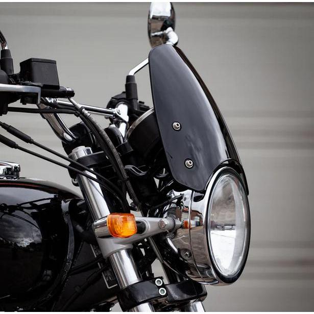 スーパーメテオ650 スクリーン S3 クラッシック ブラック DART