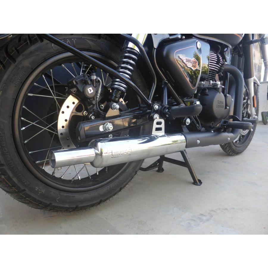 ロイヤルエンフィールド ブリット350 ボトルステンレス スリップオン