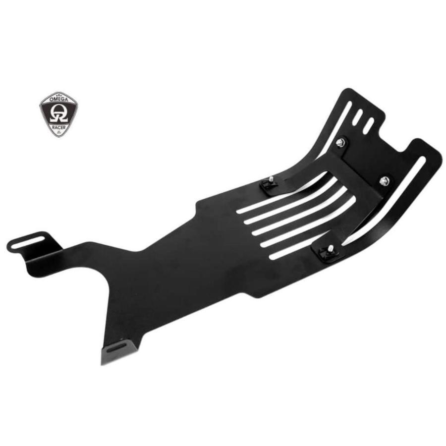 ラッシュカスタム（Rush Kustom） 水冷 ボンネビル スキッドプレート Omega Racerの画像