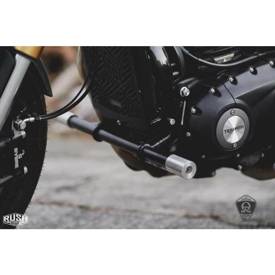 トライアンフ スピード400/スクランブラー400X ロークラッシュバー ラッシュカスタム