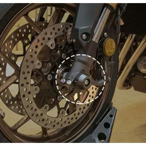 ホンダ CB650R 19-20 フロントアクスルスライダー/プロテクター