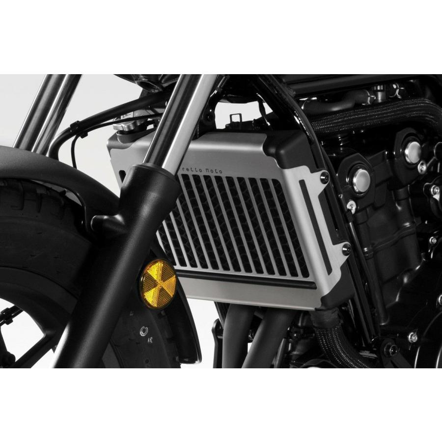 レブル,CL 250/500 ラジエーターガード シルバー DPM : モトパーツ