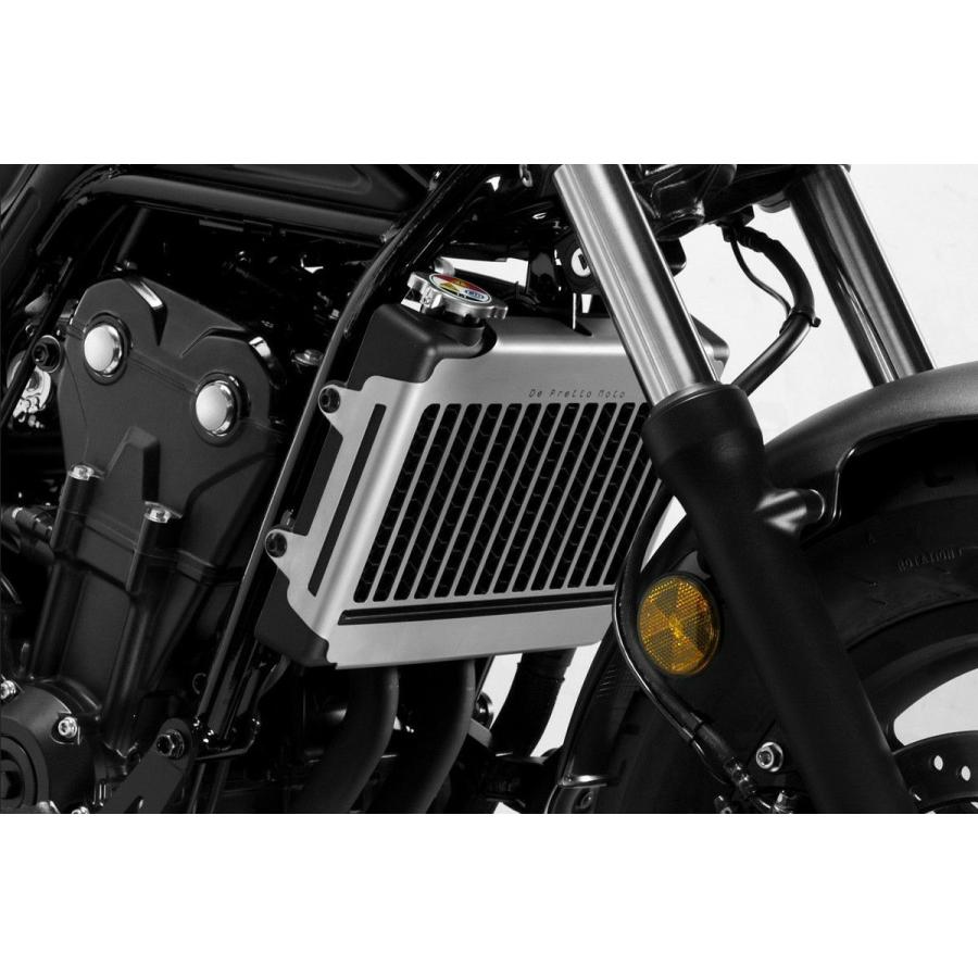 レブル,CL 250/500 ラジエーターガード シルバー DPM : モトパーツ