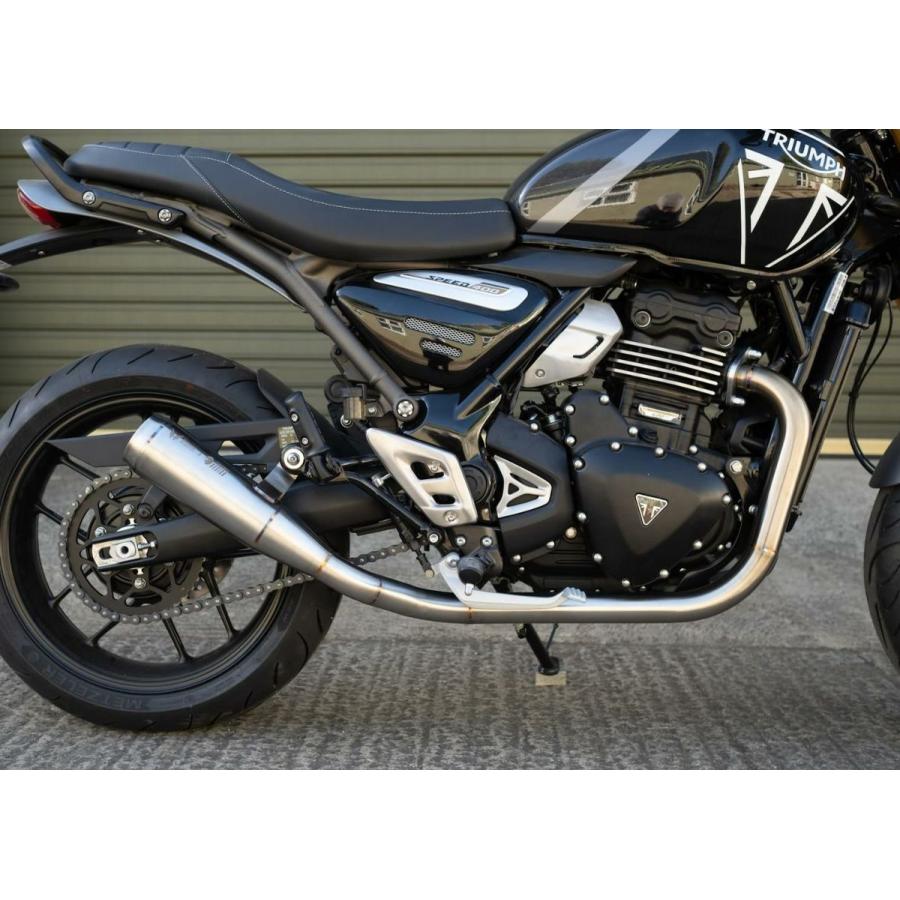 トライアンフ スピード400 ローマウント フルエキゾーストシステム