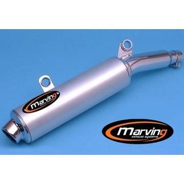 マービング(Marving) マフラー Amacal クロム+アルミ EU公道走行認可 DR650R '92 S/AAA/51/BC