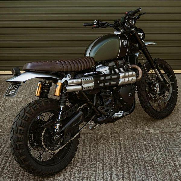 トライアンフ スクランブラー1200XE/XC 〜23 ストレートカットエッジ