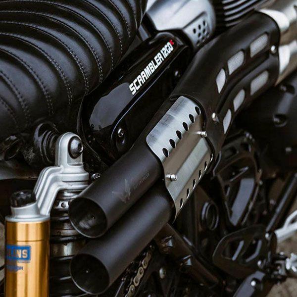 トライアンフ スクランブラー1200 XE/XC 〜23 ストレートカットエッジ