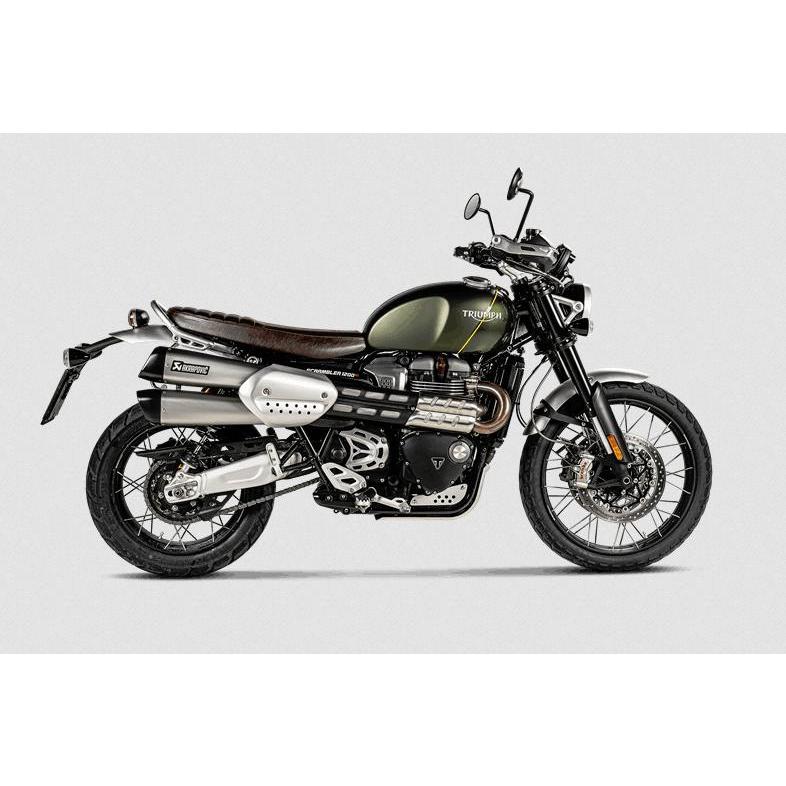 Akrapovic (アクラポヴィッチ) スリップオンマフラー・チタン・ECE規格・スクランブラー1200・19-20_1