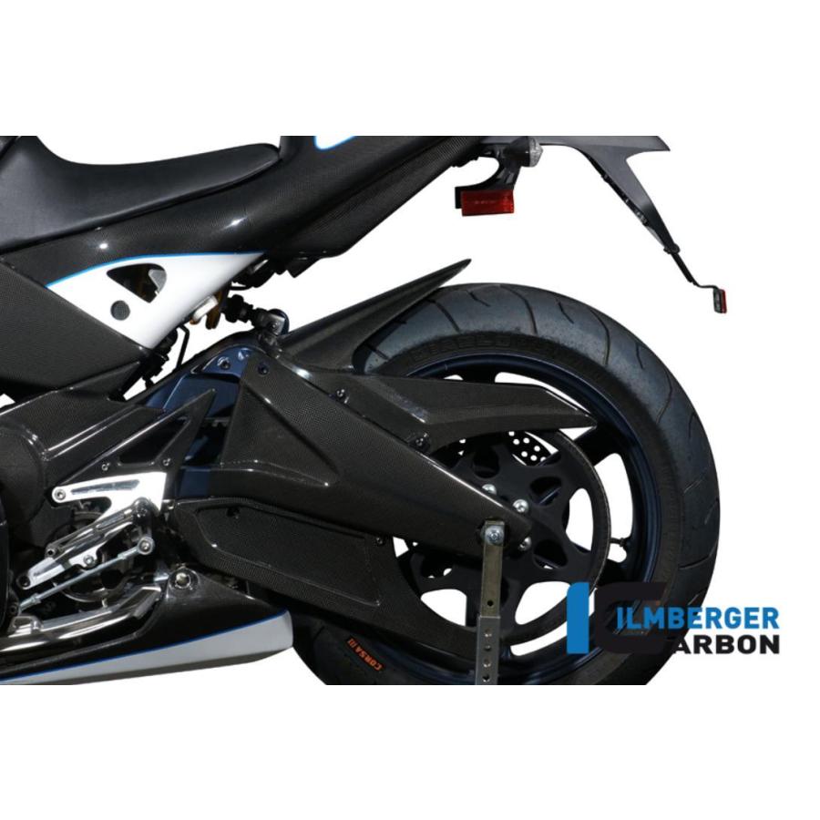 BUELL 1125R/CR 08-11 カーボンスイングアームカバー 左側  イルムバーガーの画像