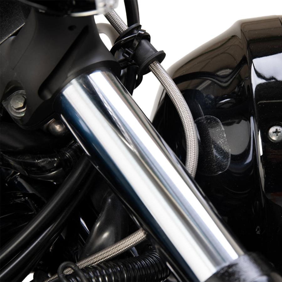 ヤマハ BOLT ABS フロントブレーキホースキット (レッド/ブルー) SWAGELINE SAP381FSモトパーツ 通販