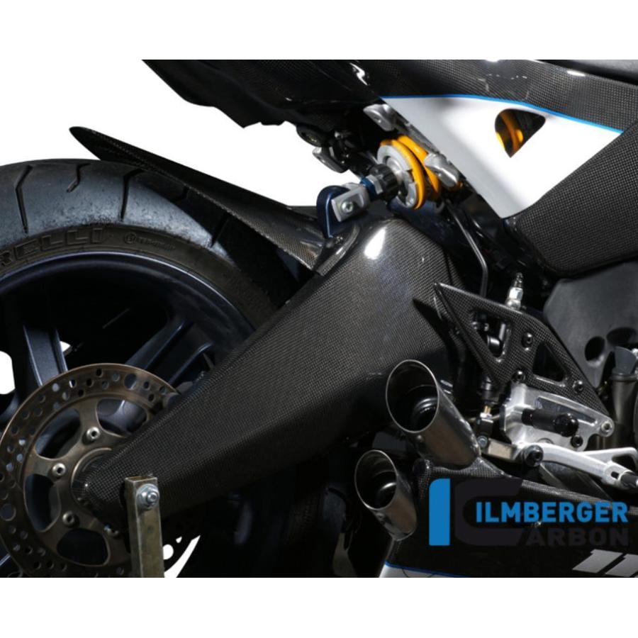 BUELL 1125R/CR 08-11 カーボンスイングアームカバー 右側 イルム