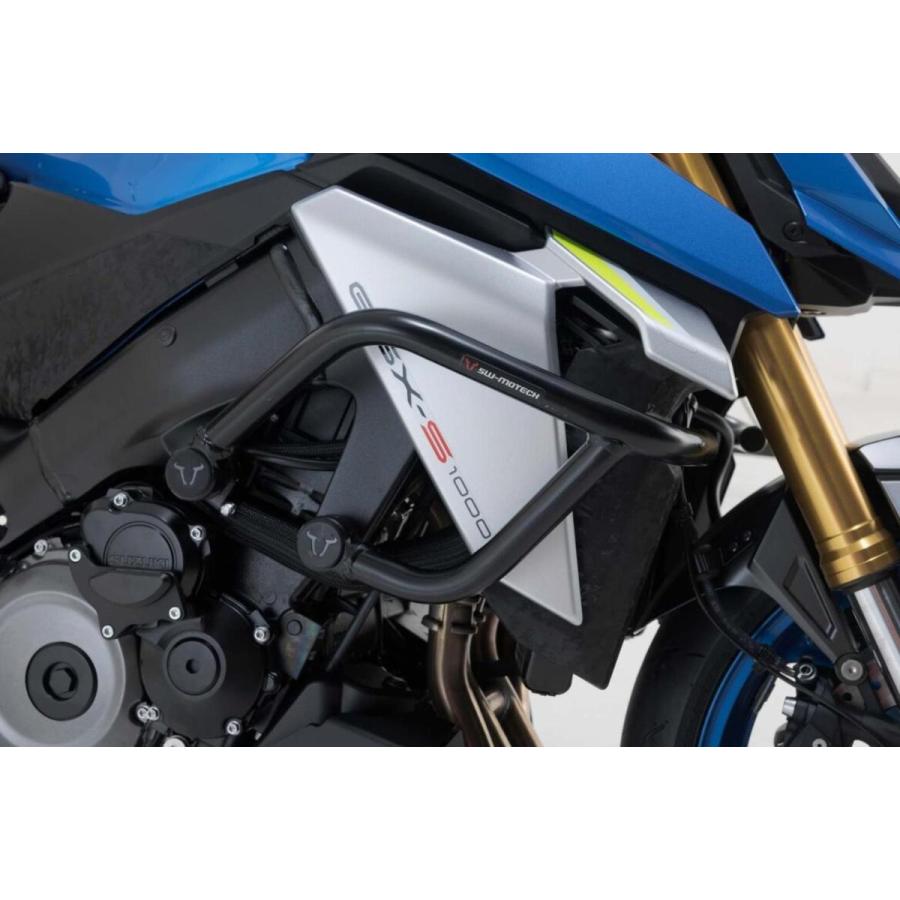 GSX-S1000 21- クラッシュバー ブラック SW-MOTECH 【公式通販】