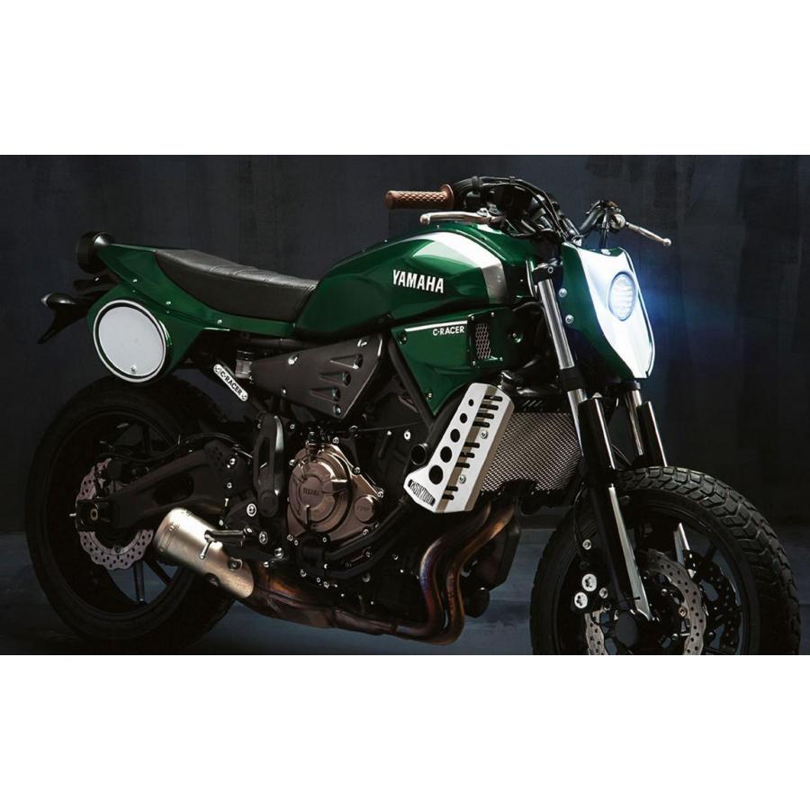C-RACER フラットトラックシート ハイタイプ XSR700 16- : モトパーツ