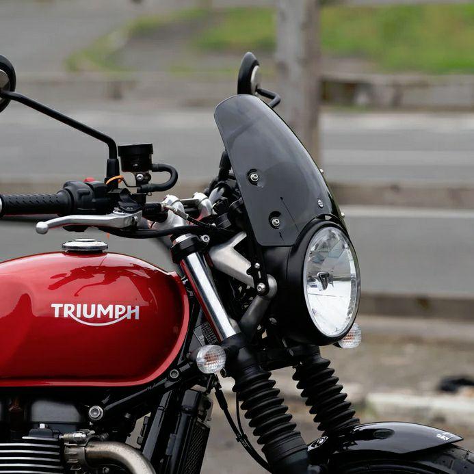 TRIUMPH純正　ウィンドシールド　ストリートスクランブラー（900）クリア ストリートスクランブラー(スクランブラー900) 2017〜 スクリーン