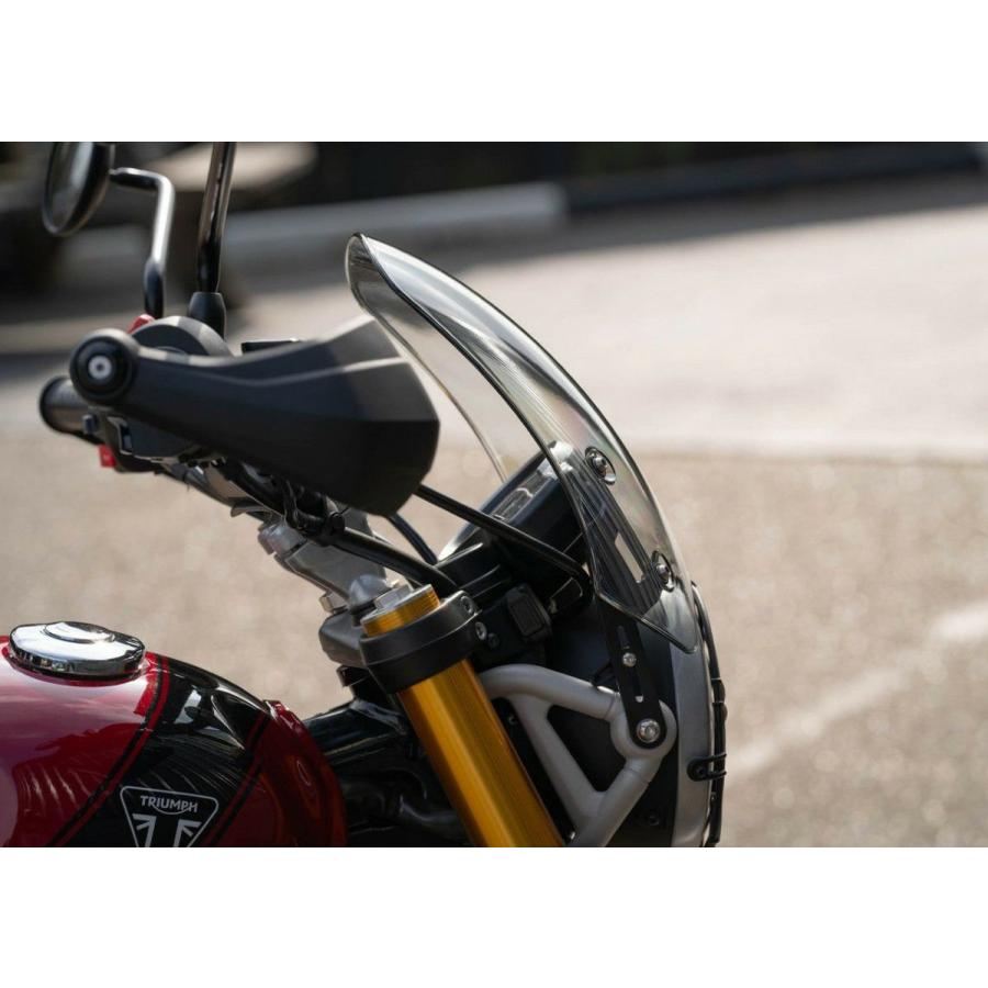 トライアンフ スクランブラー400X マーリンS3 ライトスモーク DART