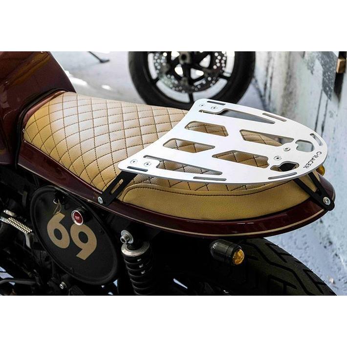 C-RACER スクランブラーシート SR400/SR500用 C-RACER スクランブラーシート SR400/SR500用 ラゲッジ・ラック