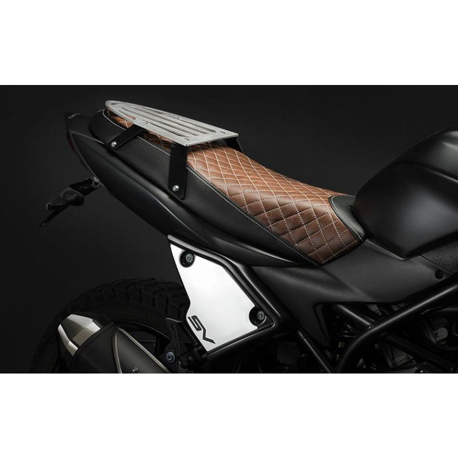 C-RACER シート ブラウン SV650 16- : モトパーツ バイク C-RACER シート ブラウン SV650 16- : モトパーツ バイク