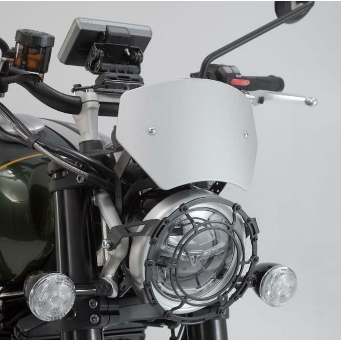 スクランブラーXC/XE 1200 フロントアルミスクリーン シルバー スクランブラーXC/XE 1200 フロントアルミスクリーン シルバー