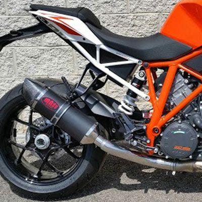 KTM 1290 SUPER DUKE スリップオンマフラー KTM 1290スーパーデューク オーバルステンレス スリップオンマフラー