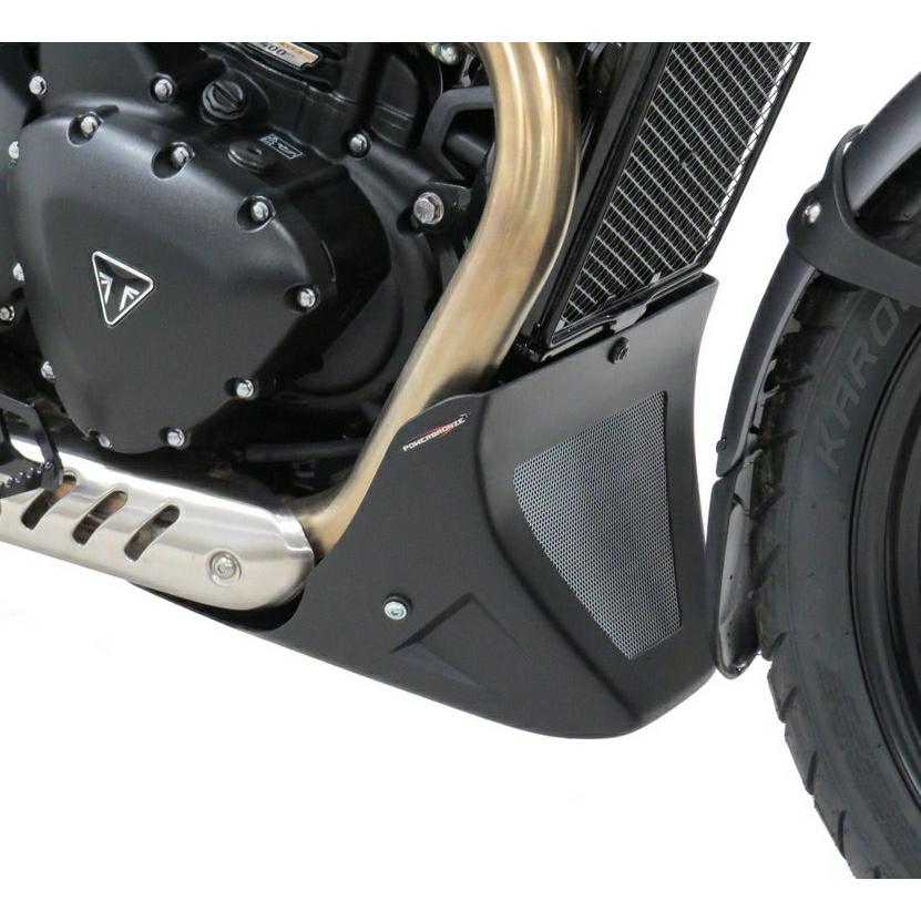 トライアンフ スピード400 スクランブラー400X ベリーパン アンダー