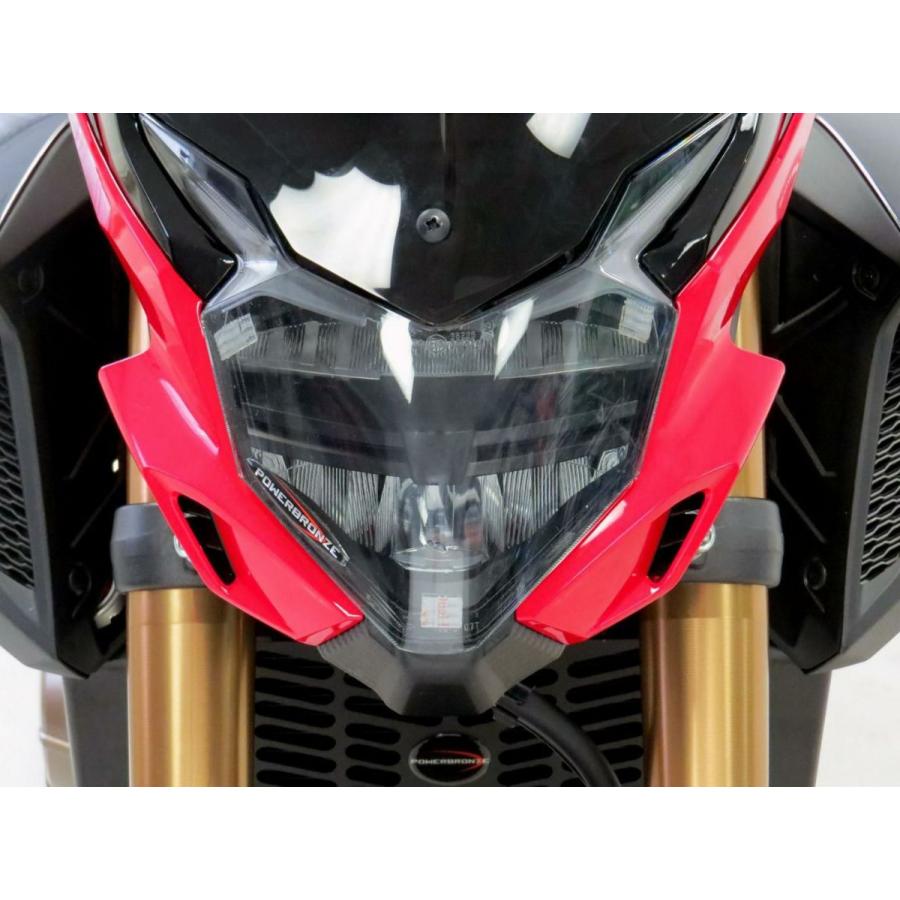 XL750 トランザルプ ヘッドライトプロテクター POWERBRONZE