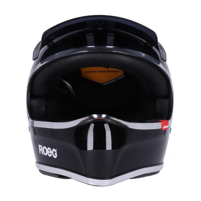 Roeg PERUNA メタルブラック S 新品 フルフェイス ヘルメット 黒 Roeg Peruna モトスタイルヘルメット MIDNIGHT メタリック・ブラック