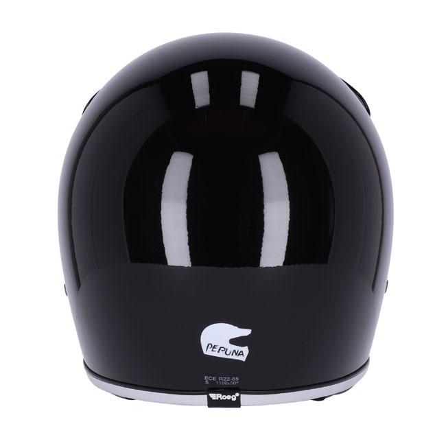 Roeg Peruna モトスタイルヘルメット MIDNIGHT メタリック・ブラック