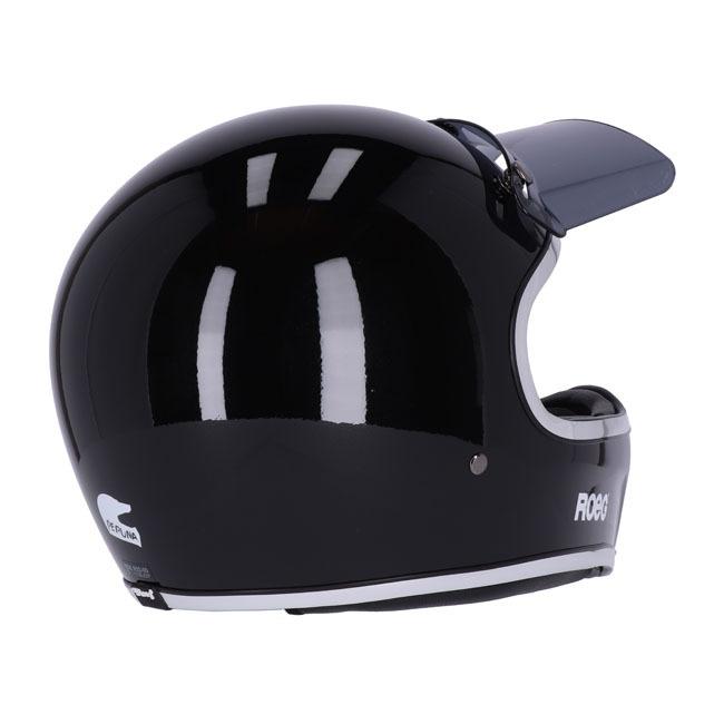 Roeg PERUNA メタルブラック S 新品 フルフェイス ヘルメット 黒 Roeg Peruna モトスタイルヘルメット MIDNIGHT メタリック・ブラック
