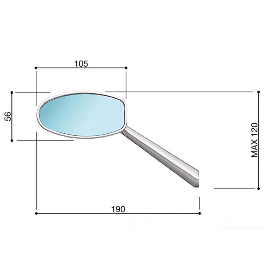 rizomaリゾマ ミラー Dynamic アルミニウム 左右セット新品未使用 rizoma 汎用ミラー 「Dynamic」 左右共通タイプ リゾマ : モトパーツ