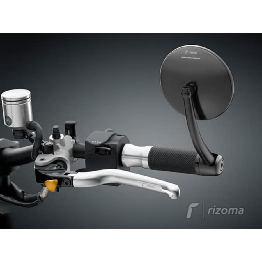 rizoma 汎用バーエンドミラー「Spirit RS」 リゾマ : モトパーツ