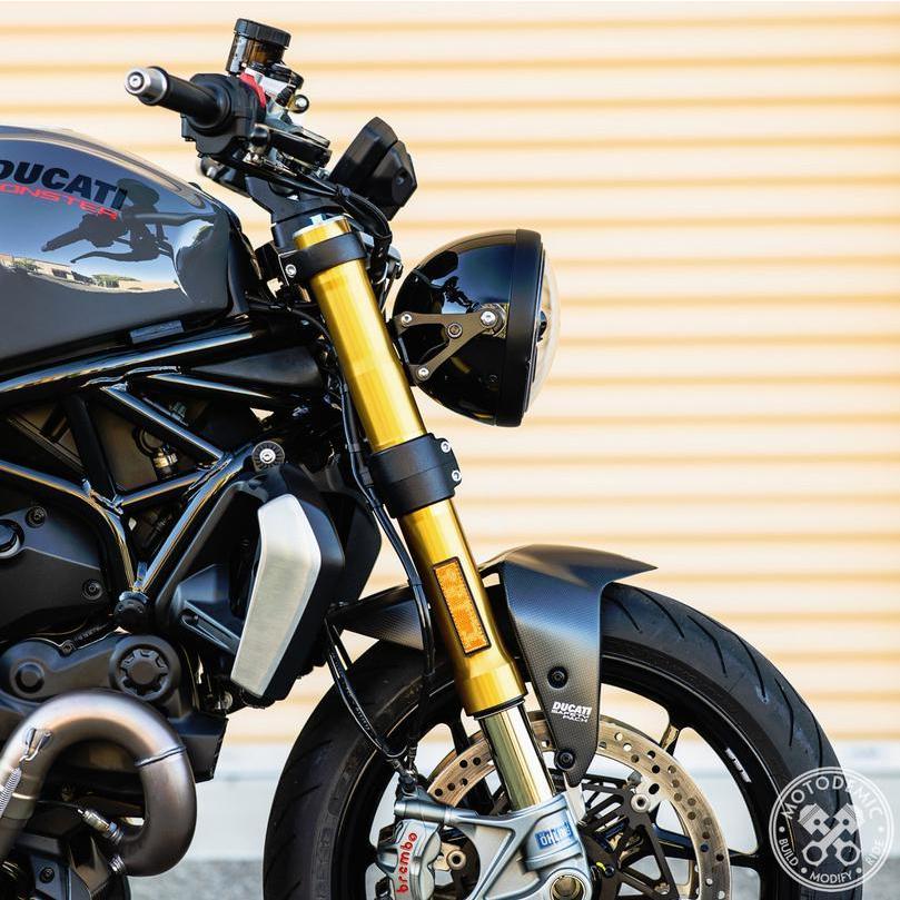 MOTODEMIC EVO-S LED ヘッドライト Monster 797/821/1200 ブラック