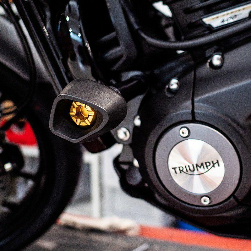 トライアンフ スピード400/スクランブラー400X フレームスライダー