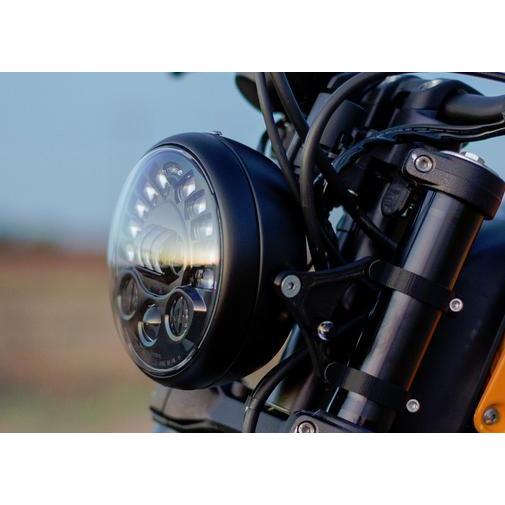 MOTODEMIC EVO-S LED ヘッドライト Scrambler : モトパーツ バイク