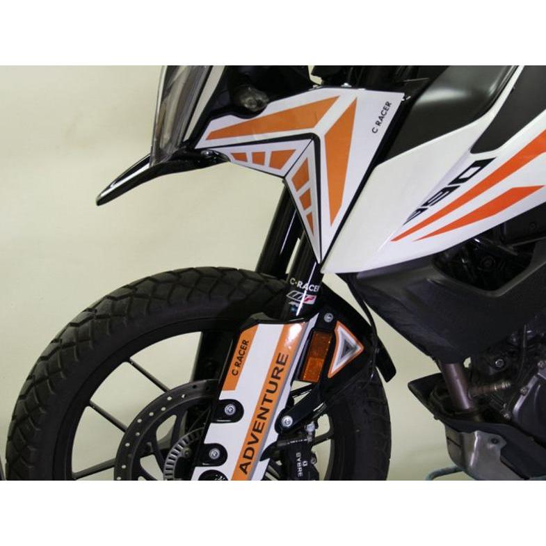 KTM 390アドベンチャー フロントフェンダー エクステンション C KTM 390アドベンチャー フロントフェンダー エクステンション C