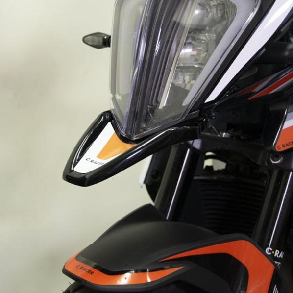 KTM 390アドベンチャー フロントフェンダー C-RACER : モトパーツ