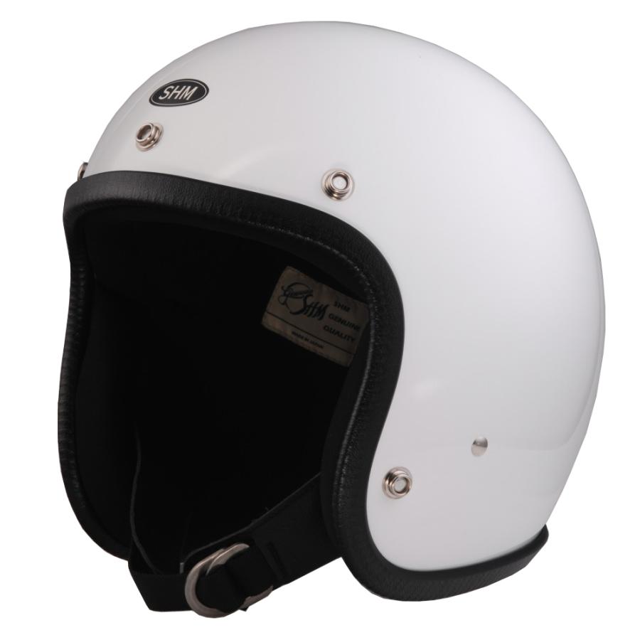 【新品未使用】SHM ジェットヘルメット ホワイト SHM Genuine ジェットヘルメット ホワイト : モトパーツ バイク