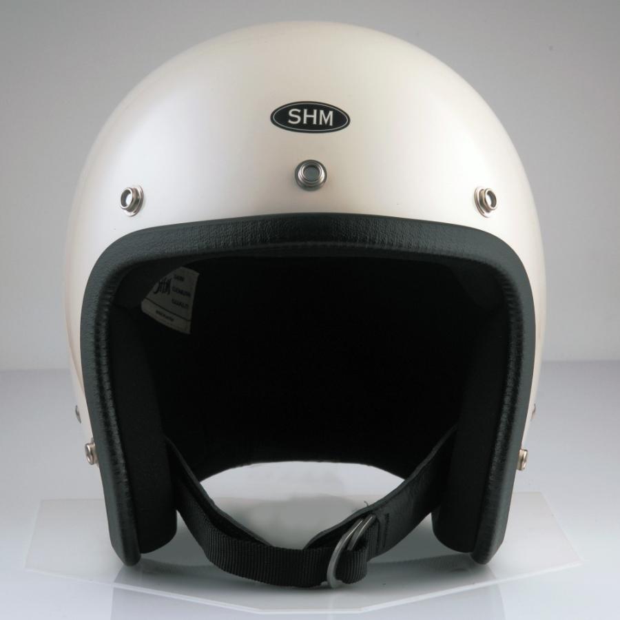 SHM Genuine ジェットヘルメット アイボリー｜motoparts｜06