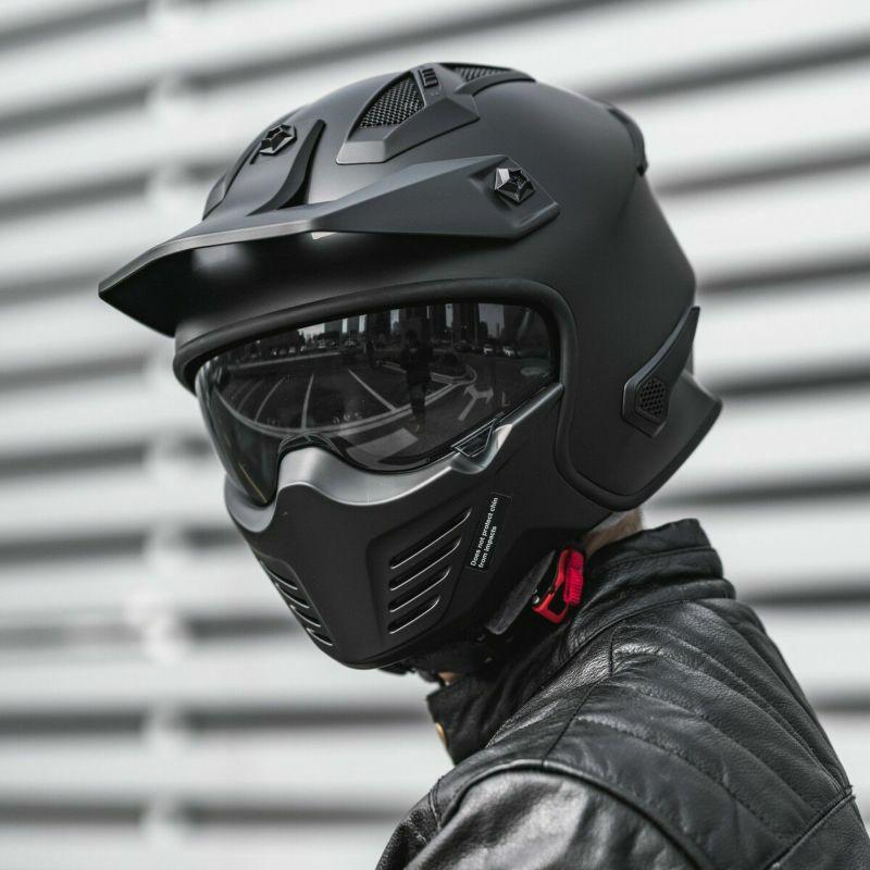 ILM ヘルメット 726Xシリーズ システムヘルメット ミッドナイト