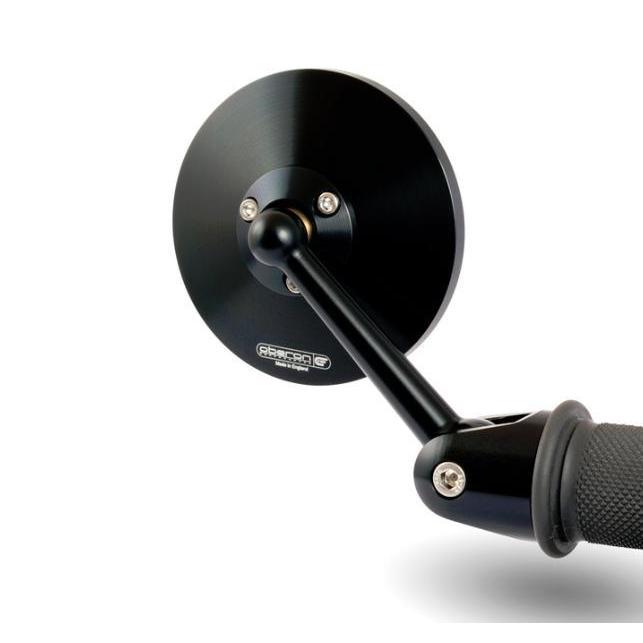 BMW RnineT R18 S1000RR S1000R バーエンドミラー Adjustable ブラック