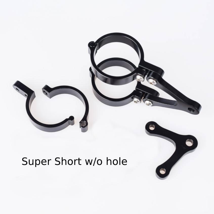 MOTODEMIC アルミ ヘッドライトステー ブラック ヤマハ MT-09/FZ-09