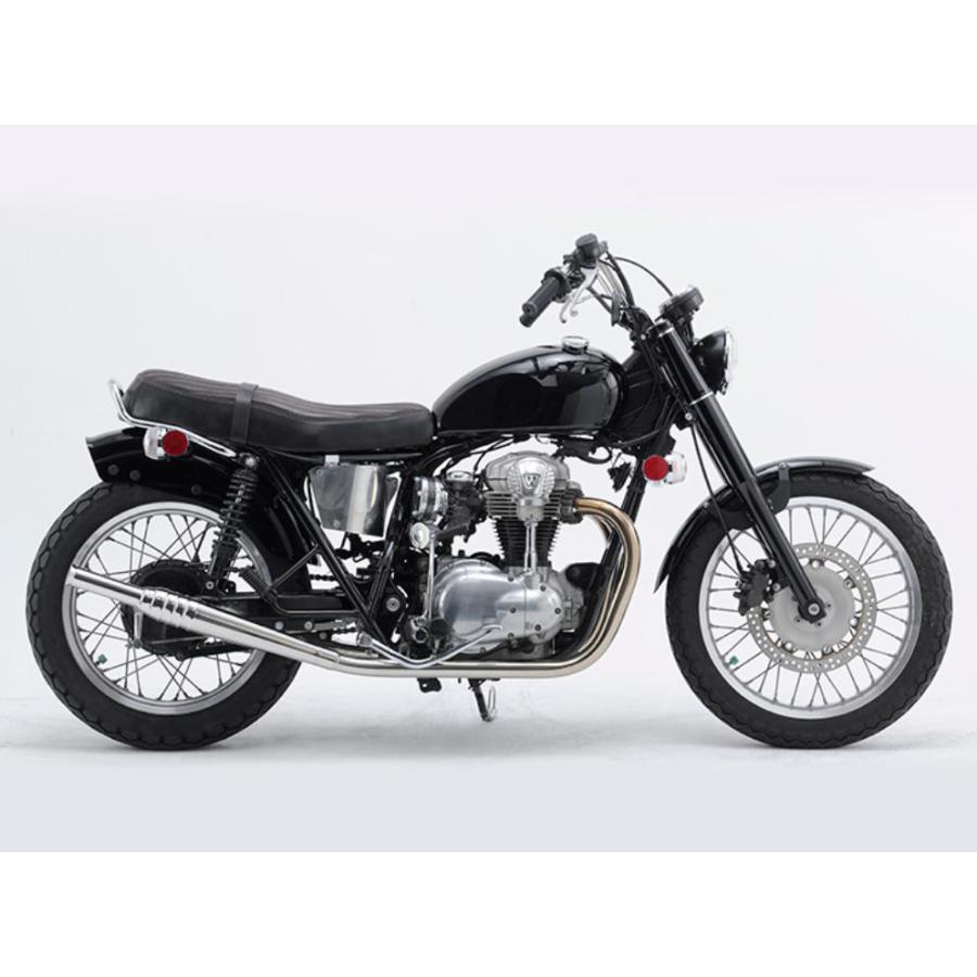 カワサキ W650/400 フロントフェンダー モーターロック : モトパーツ